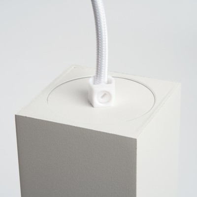 Светильник потолочный Feron ML1748 Barrel QUAD levitation на подвесе 1 7 м MR16 35Вт 230В белый 60x145 — изображение 5