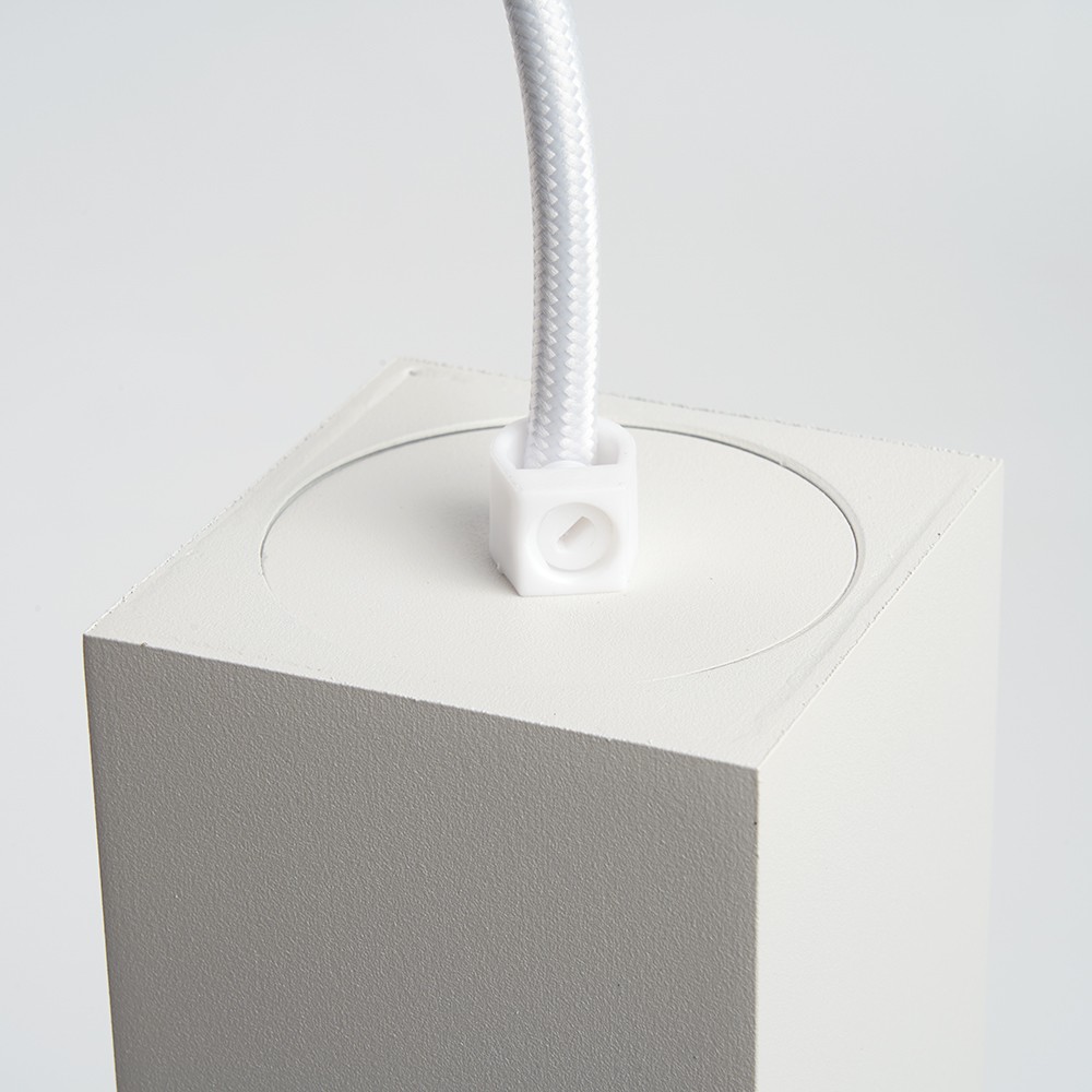 Светильник потолочный Feron ML1748 Barrel QUAD levitation на подвесе 1 7 м MR16 35Вт 230В белый 60x145 — изображение 5