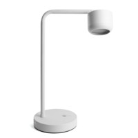 Светильник под лампу настольный Feron DE365 ECHO 12Вт 230В GX53 белый с антибликовой сеточкой