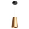 Светильник потолочный Feron ML1858 Barrel BELL levitation на подвесе 1 7 м MR16 35Вт 230В золото черный