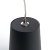 Светильник потолочный Feron ML1838 Barrel BELL levitation на подвесе1,7 м ,MR16 35W 230V черный