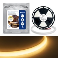 Лента светодиодная неоновая Feron LS651 180SMD(2835)/м 14.4Вт/м 5м IP68 12V 3000К