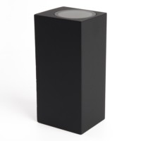 Светильник садово-парковый Feron DH051,на стену 2*GU10 230V черный