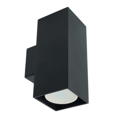 Светильник настенный Feron ML1740 QUAD MR16 35Вт 230В 2xGU10 чёрный IP20