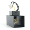 Светильник настенный Feron ML1740 QUAD MR16 35Вт 230В 2xGU10 чёрный IP20