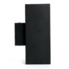 Светильник настенный Feron ML1740 QUAD MR16 35Вт 230В 2xGU10 чёрный IP20