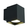 Светильник настенный Feron ML1730 QUAD MR16 35Вт 230В GU10 чёрный IP20