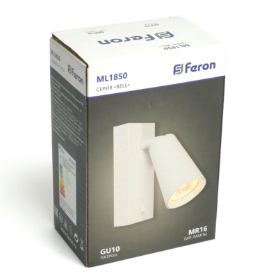 Светильник Feron ML1850 BELL 35W 230V GU10 белый — изображение 9