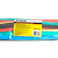 Термоусадочная трубка Stekker HST-840-100M 100см коэф. усадки 2:1 мультиколор