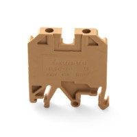 Зажим наборный изолированный (винтовой) ЗНИ 6,0 (JXB 6) желтый,зеленый Stekker