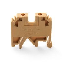 Зажим наборный изолированный (винтовой) ЗНИ 2,5 (JXB2.5) желтый,зеленый Stekker