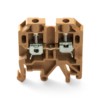 Зажим наборный изолированный (винтовой) ЗНИ 4,0 (JXB4) желтый,зеленый Stekker