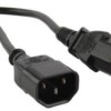 Кабель питания монитор-компьютер PWC-IEC13-IEC14-3.0-BK IEC 320 C13 – IEC 320 C14 (3х1.0) 10А 3м Hyperline 34897