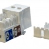 Вставка Keystone Jack RJ-45(8P8C) категория 5e KJ9-8P8C-C5e-90-WH бел. Hyperline 432595