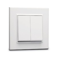 Выключатель 2-кл. СП Karea 10А IP20 бел. Makel 56001003