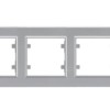Рамка 5-м Karea горизонт. сереб. Makel 56065705