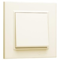 Выключатель 1-кл. СП Karea 10А IP20 крем. Makel 56010001