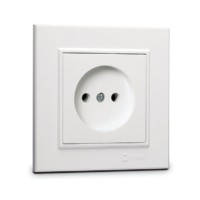 Розетка б/з СП Karea 16А IP20 бел. Makel 56001022