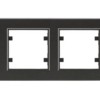 Рамка 4-м Karea горизонт. дым. металлик Makel 56050704