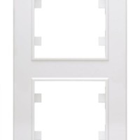 Рамка 2-м Karea вертик. бел. Makel 56001707