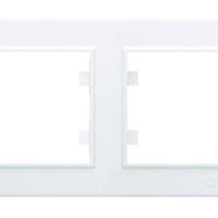 Рамка 2-м Karea горизонт. бел. Makel 56001702