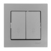 Переключатель 2кл. СП проходной Vesna механизм платина Lezard 742-3588-106