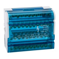 “‘Шина “”N”” нулевая на DIN-рейку в корпусе-4х11групп-КЭАЗ ‘”