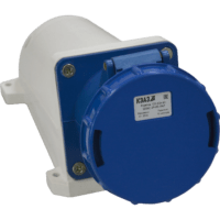 Розетка для монтажа на поверхность 133-63А-6h-220AC-2P+PE-IP67