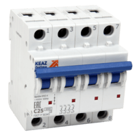 Выключатель автоматический модульный OptiDin BM63-4D10-УХЛ3 (Новый)