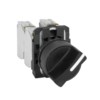 Переключатель КПЕ1531Р-черный-3но+1нз-ручка-фикс-2поз-IP54-КЭАЗ