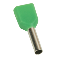 Наконечник кабельный НШвИ двойной OptiKit T-Shv2-PVC- 1,0-8 100шт/уп