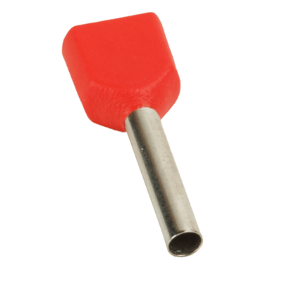 Наконечник кабельный НШвИ двойной OptiKit T-Shv2-PVC- 1,5-12 100шт/уп