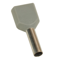 Наконечник кабельный НШвИ двойной OptiKit T-Shv2-PVC- 2,5-10 100шт/уп