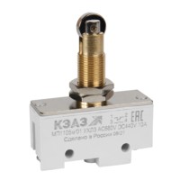 Микропереключатель МП-1105м/01 (продольный ролик-винт)