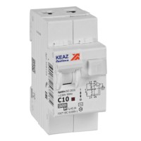 Выключатель АВДТ с защитой от сверхтоков OptiDin D63-23C10-AC-У3 2P C10 100mA 4,5кА