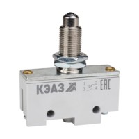 Микропереключатель МП-1105м/05 (толкатель-шарик-винт-фронт гайками)