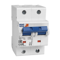 Выключатель автоматический модульный OptiDin BM125-2D80-14ln-УХЛ3