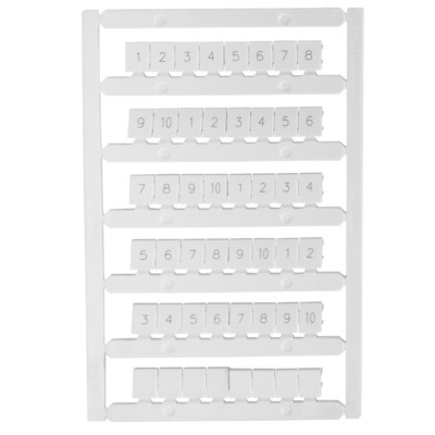 Маркировка для лазерной печати 1-10 OptiClip MC8/H/1-10