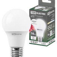 Лампа СДЛ А60 10Вт 230В 6500К E27 TDM