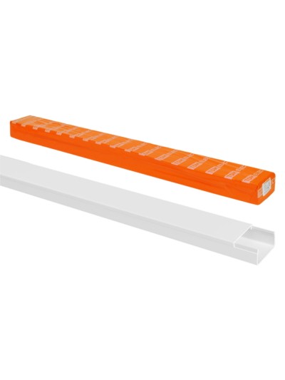 Кабель-канал ККМЭ 40х16мм белый TDM (80 м)