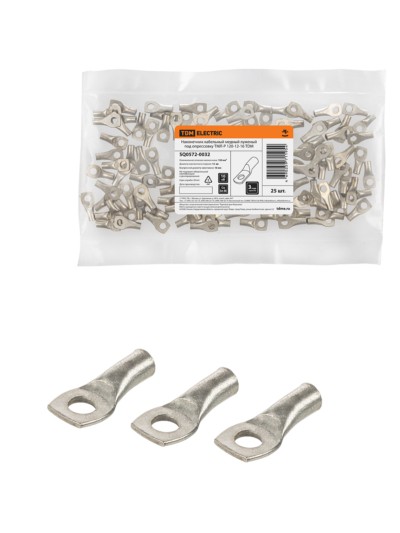 Наконечник кабельный медный луженый под опрессовку ТМЛ-Р 120-12-16 TDM