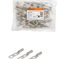 Наконечник кабельный медный луженый под опрессовку с двумя отверстиями под контактные стержни ТМЛ-2 50-(10х2)-11 TDM