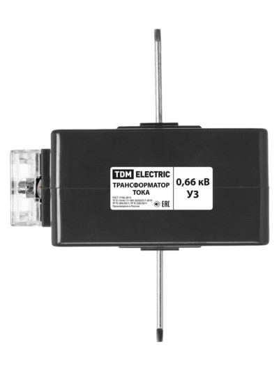 Трансформатор тока измерительный с шиной ТТН-Ш 200/5- 5VA/0,5-Р TDM — изображение 5