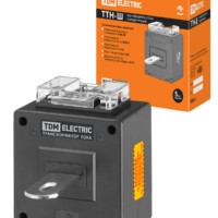 Трансформатор тока измерительный с шиной ТТН-Ш 250/5- 5VA/0,5-Р TDM