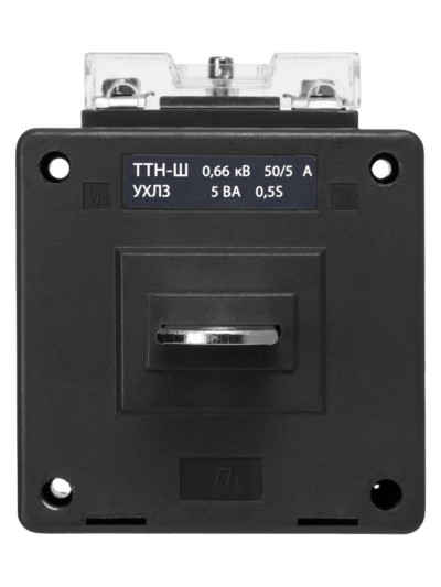Трансформатор тока измерительный с шиной ТТН-Ш 50/5- 5VA/0,5S-Р TDM — изображение 3