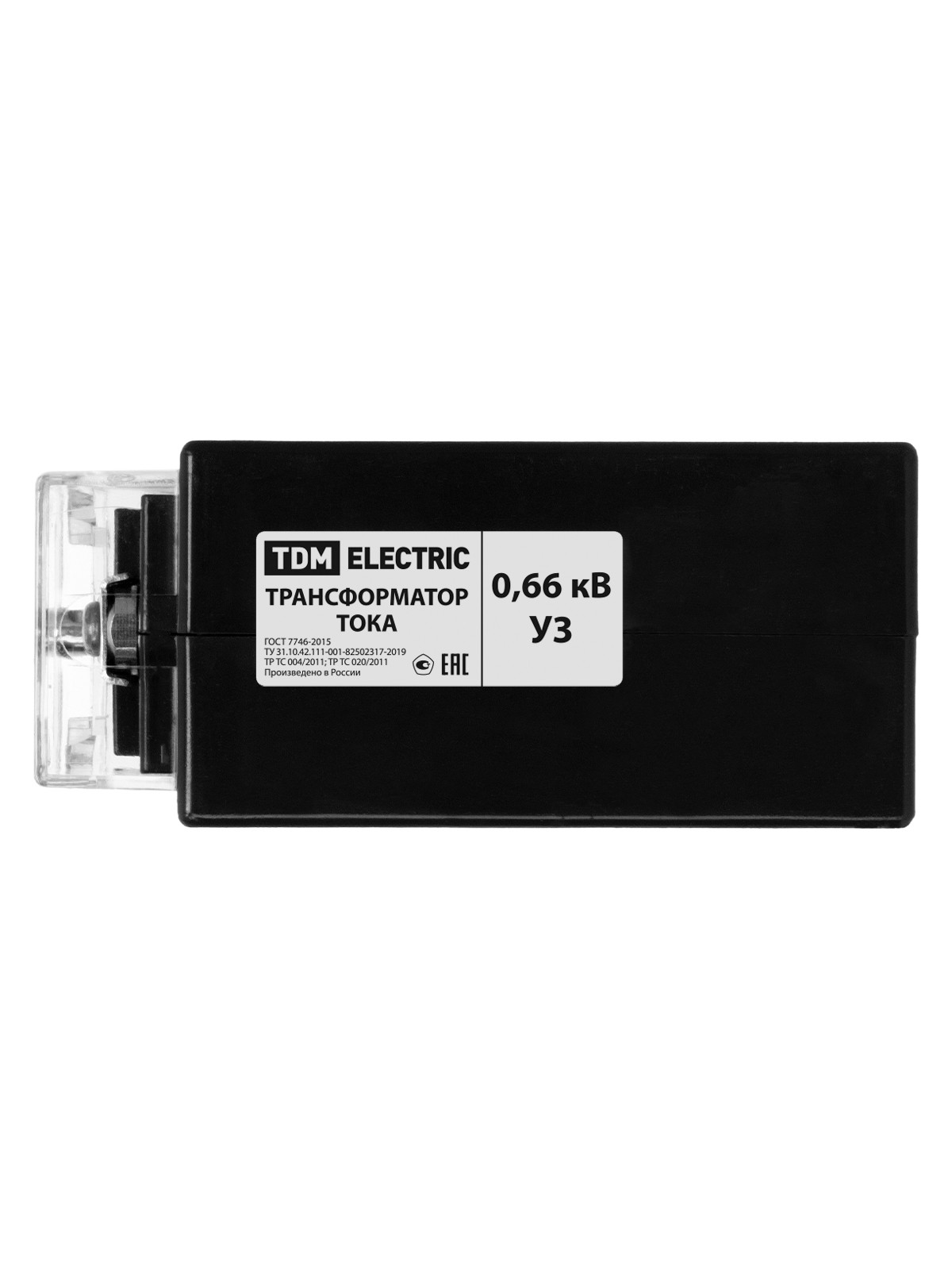 Трансформатор тока измерительный ТТН 30/200/5-10VA/0,5-Р TDM — изображение 5