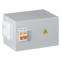 Ящик с трансформатором понижающим ЯТП-0,25 220/36-2авт. IP31 TDM