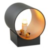 Светильник настенный Feron ML1750 Glow G9,15W 230V чёрный + золото IP20
