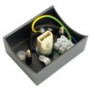Светильник настенный Feron ML1750 Glow G9,15W 230V чёрный + золото IP20
