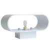 Светильник настенный Feron ML1780 Oval MR16 35Вт 230В G9 15Вт белый IP20